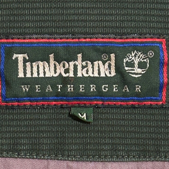Timberland Ruggedwear Ranch Corduroy Jacket Medium Vintage Green EUC - Picture 8 of 16